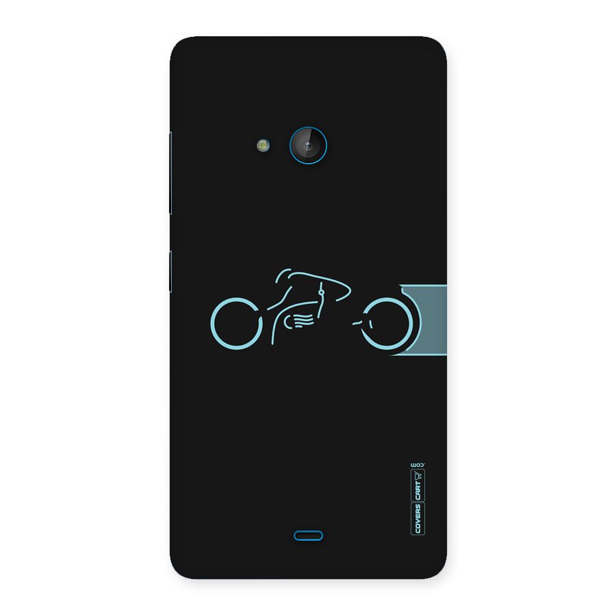 Blue Ride Back Case for Lumia 540