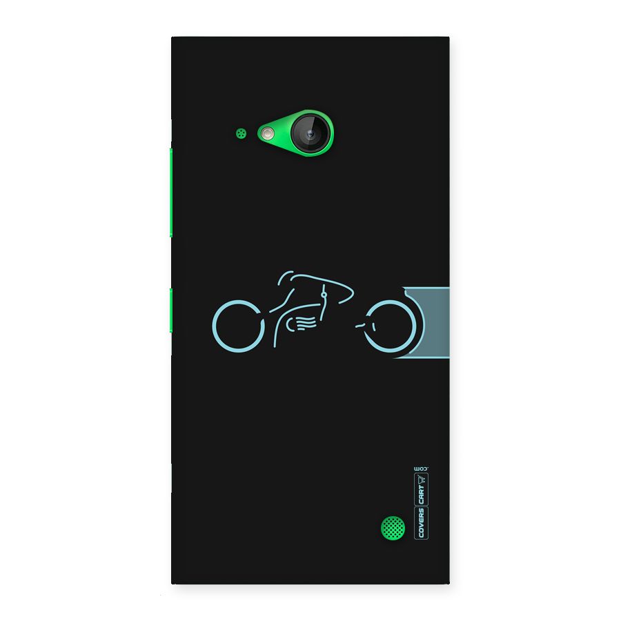 Blue Ride Back Case for Lumia 730
