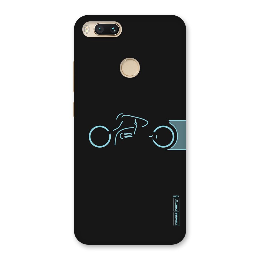 Blue Ride Back Case for Mi A1