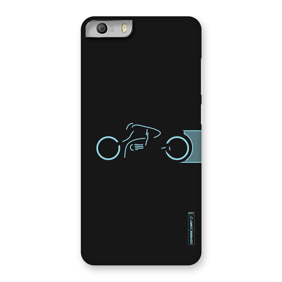Blue Ride Back Case for Micromax Canvas Knight 2