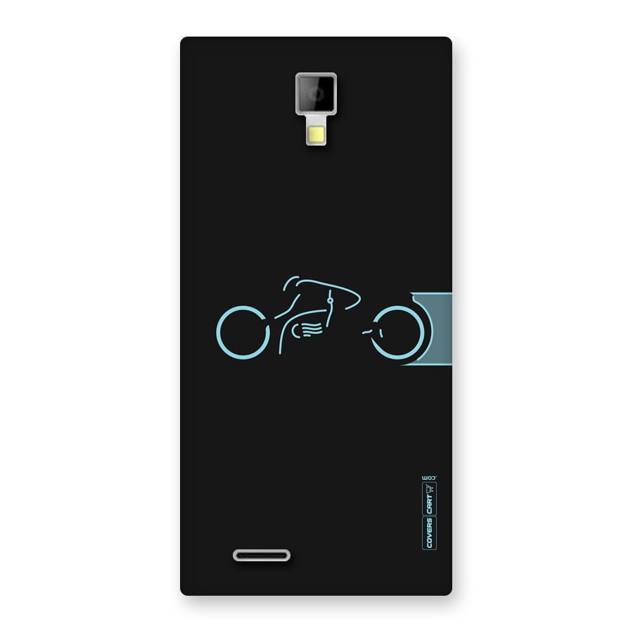 Blue Ride Back Case for Micromax Canvas Xpress A99