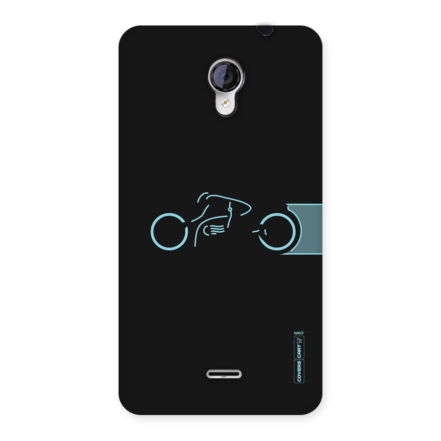 Blue Ride Back Case for Micromax Unite 2 A106