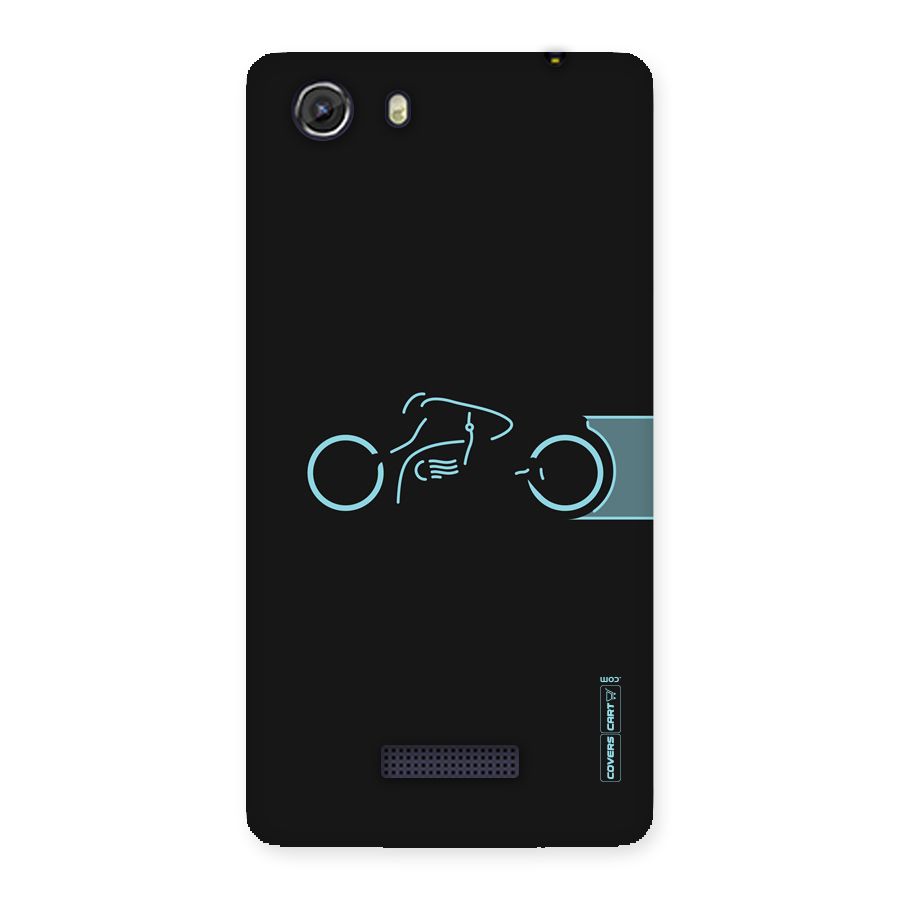 Blue Ride Back Case for Micromax Unite 3