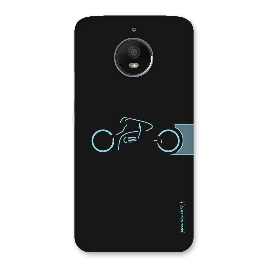 Blue Ride Back Case for Moto E4 Plus