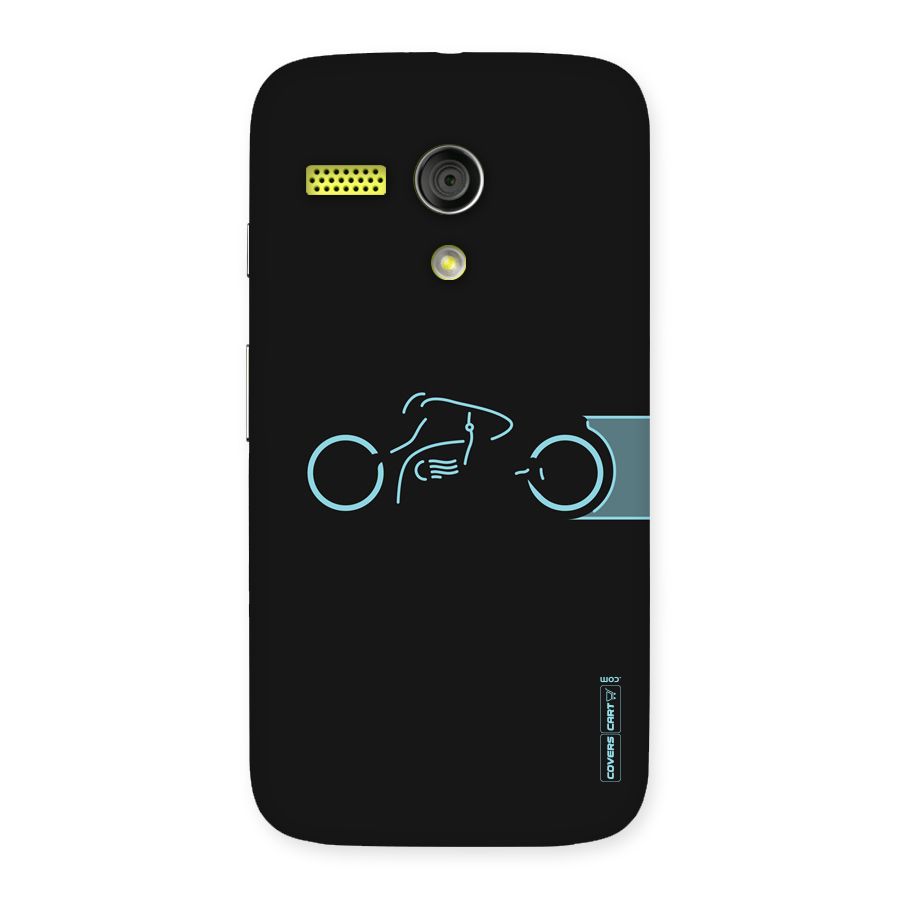 Blue Ride Back Case for Moto G