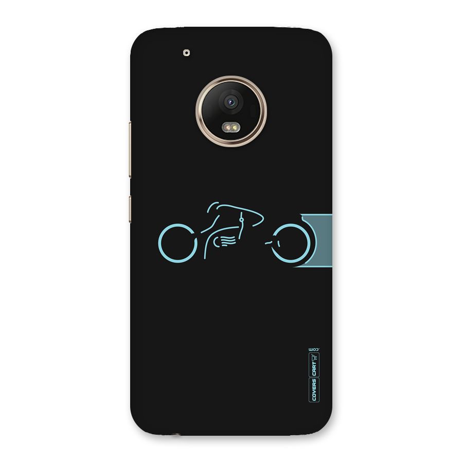 Blue Ride Back Case for Moto G5 Plus