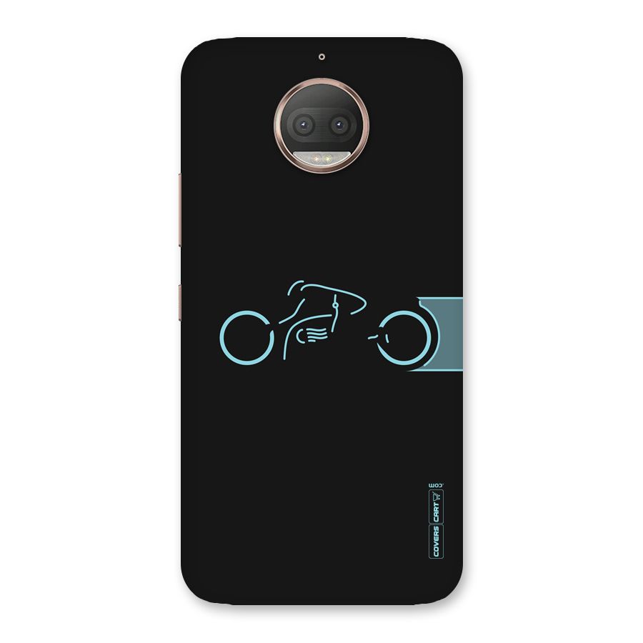 Blue Ride Back Case for Moto G5s Plus