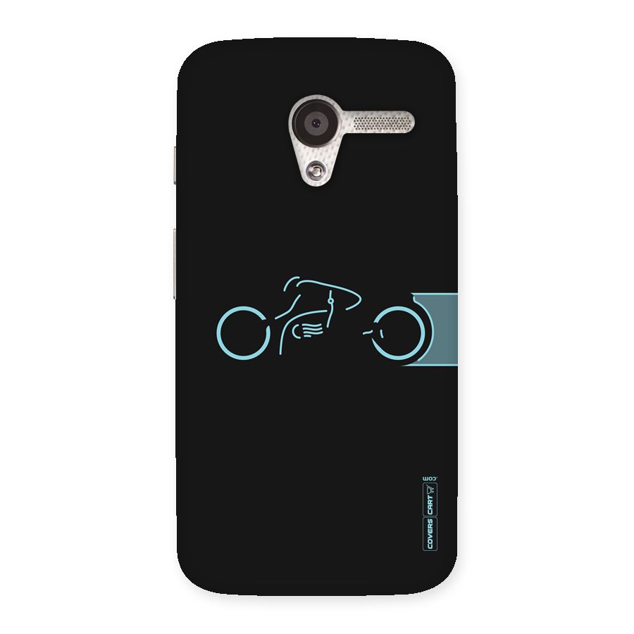 Blue Ride Back Case for Moto X