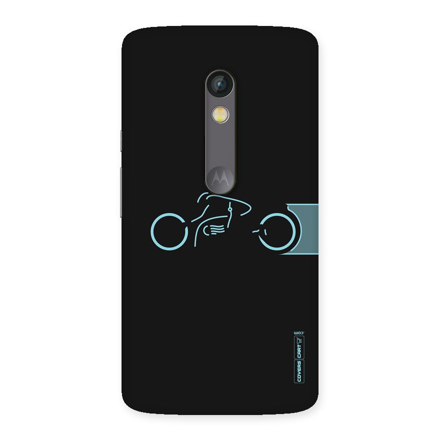 Blue Ride Back Case for Moto X Play