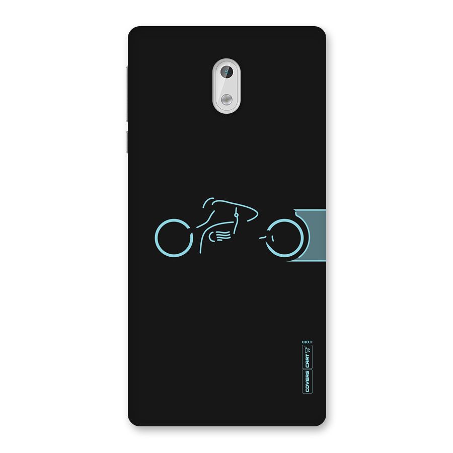 Blue Ride Back Case for Nokia 3