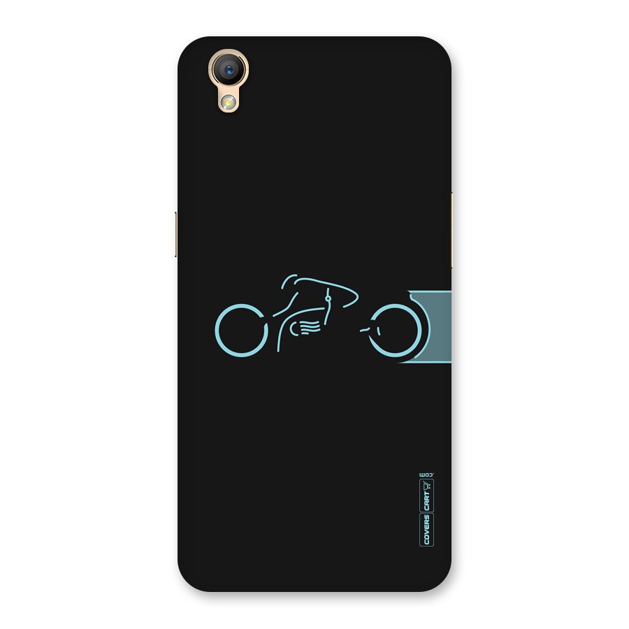 Blue Ride Back Case for Oppo A37