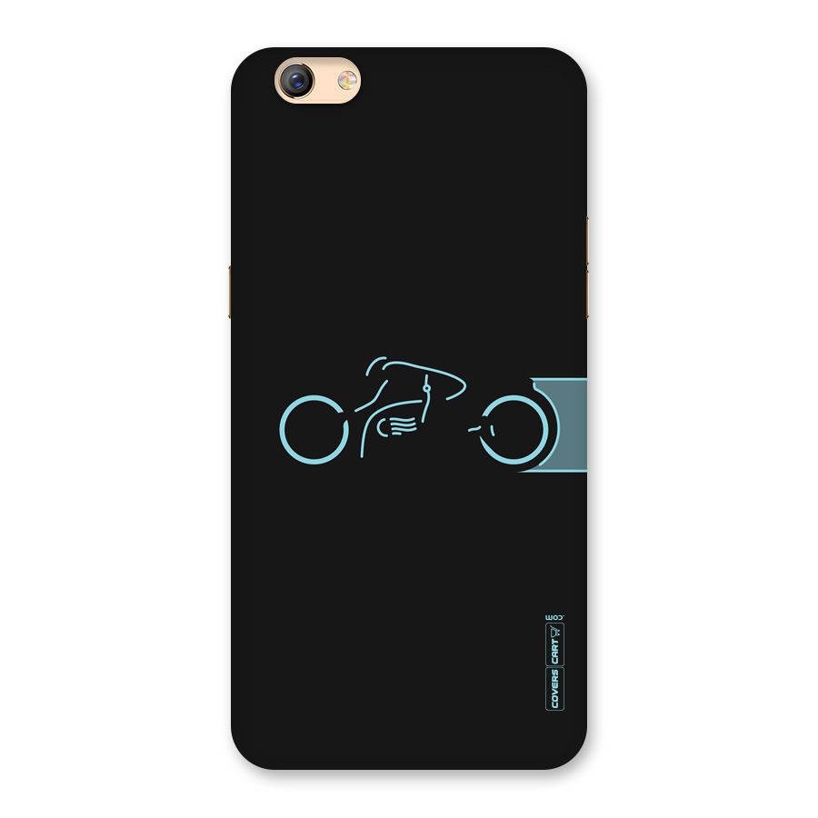 Blue Ride Back Case for Oppo F3 Plus
