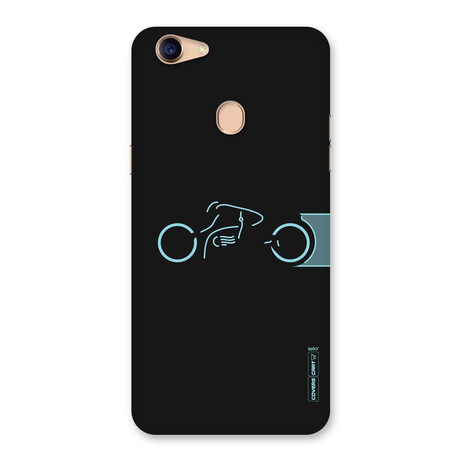 Blue Ride Back Case for Oppo F5