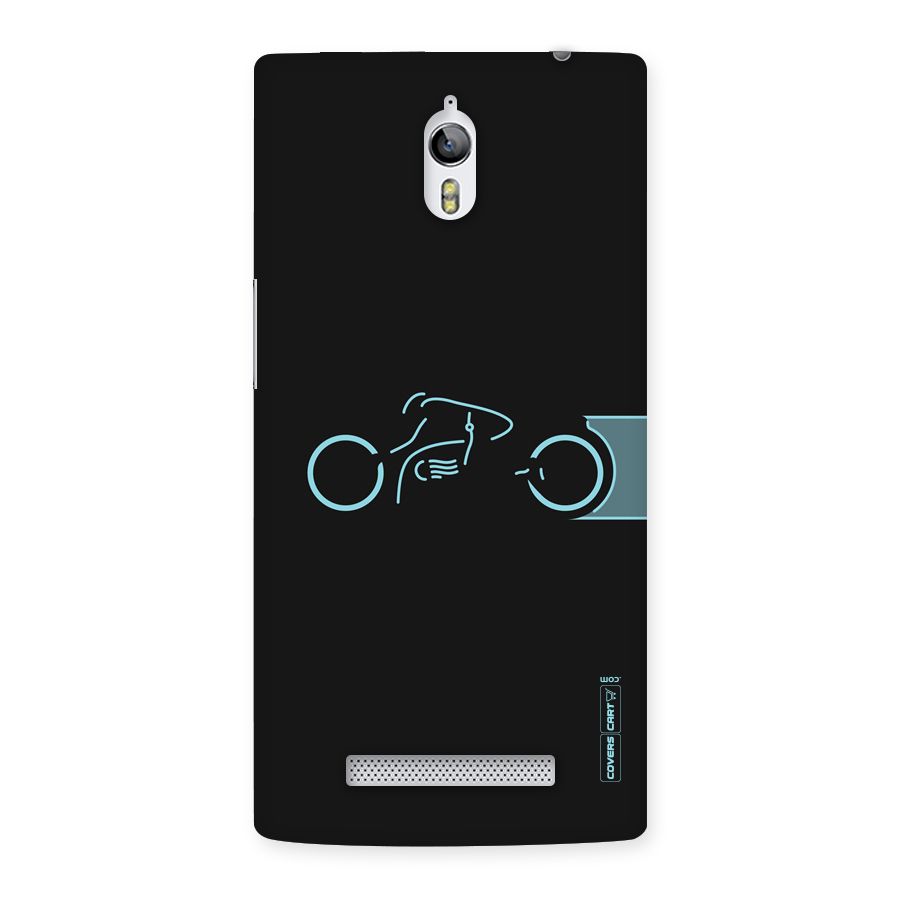 Blue Ride Back Case for Oppo Find 7