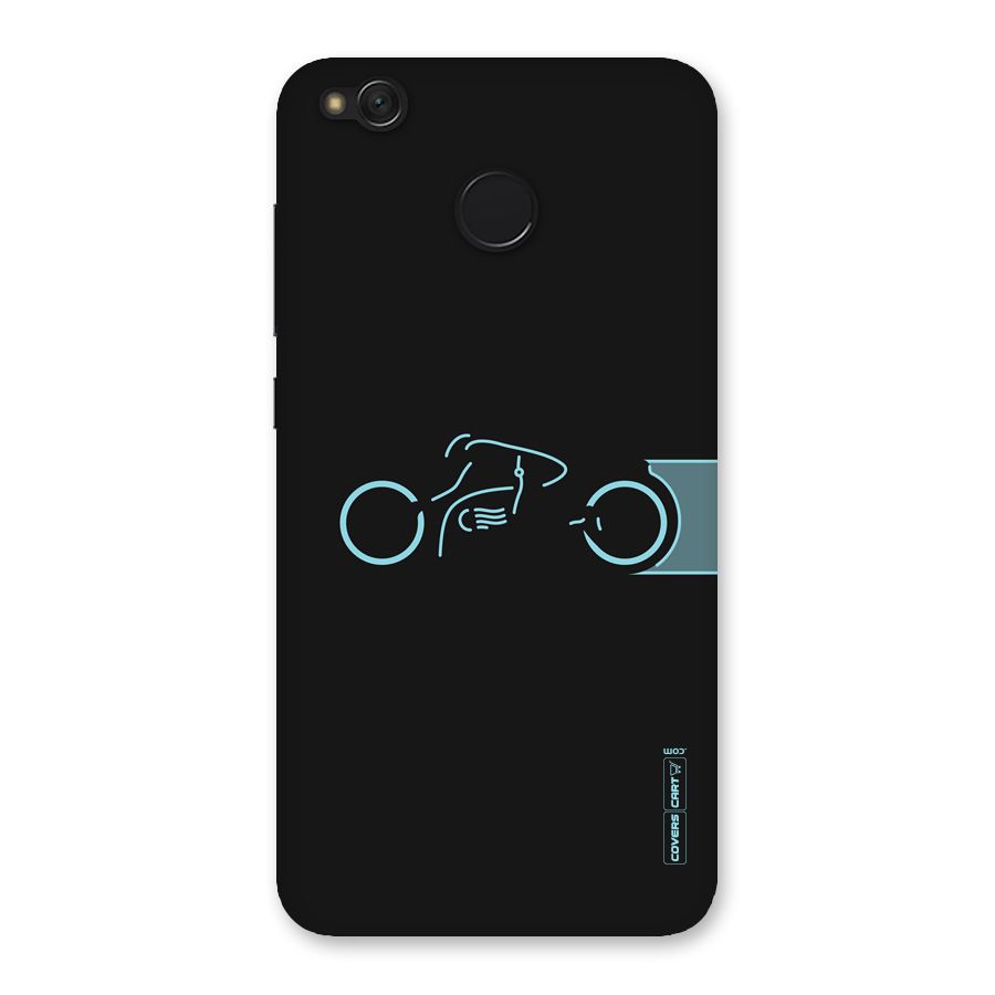 Blue Ride Back Case for Redmi 4