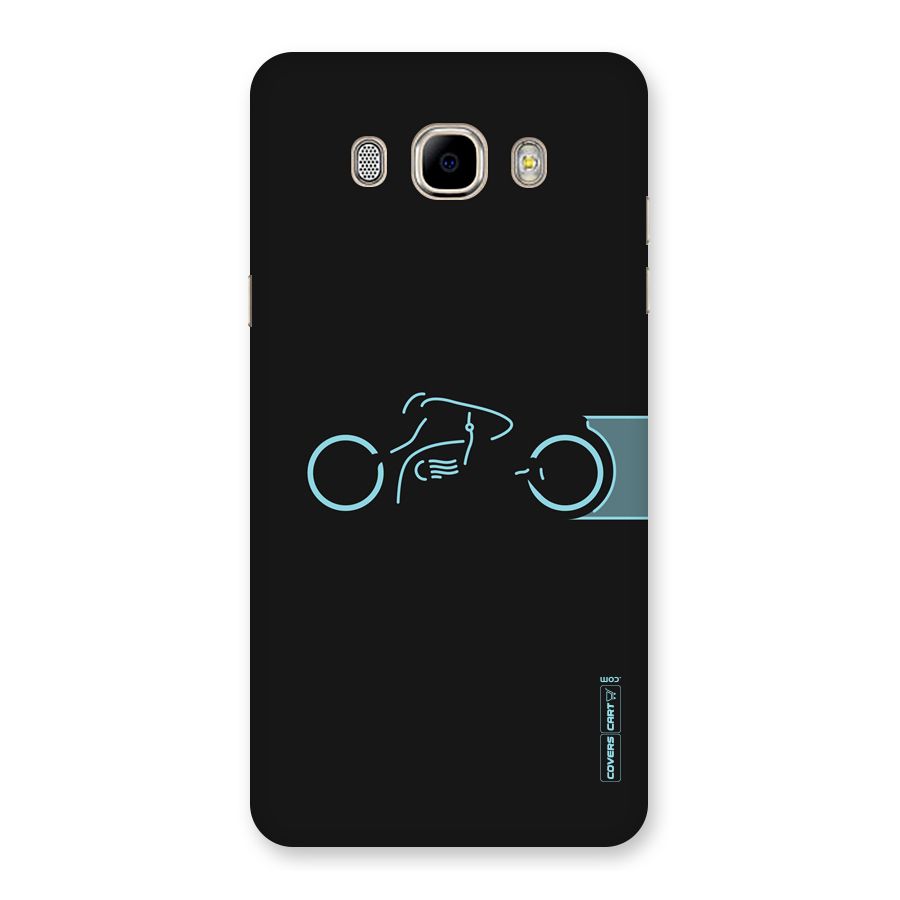 Blue Ride Back Case for Samsung Galaxy J7 2016