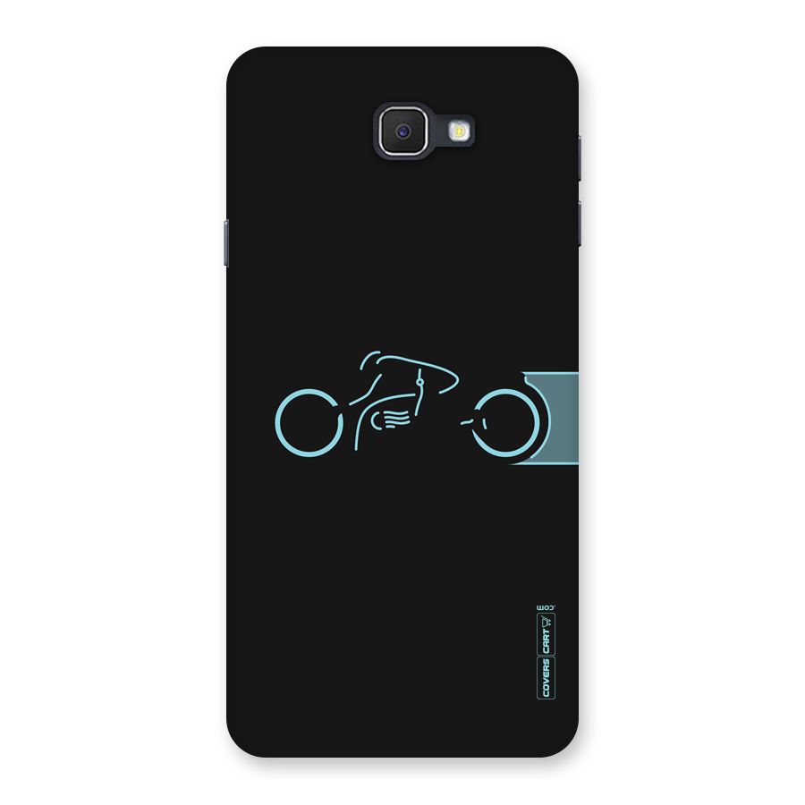 Blue Ride Back Case for Samsung Galaxy J7 Prime