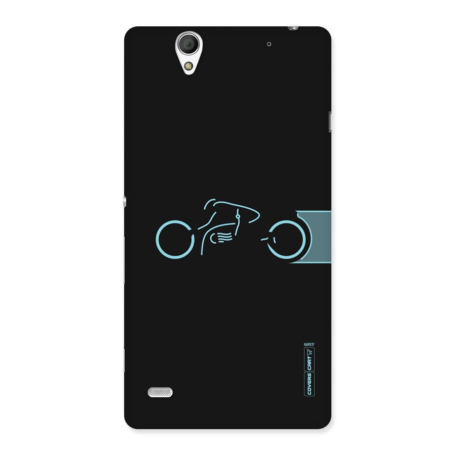 Blue Ride Back Case for Sony Xperia C4