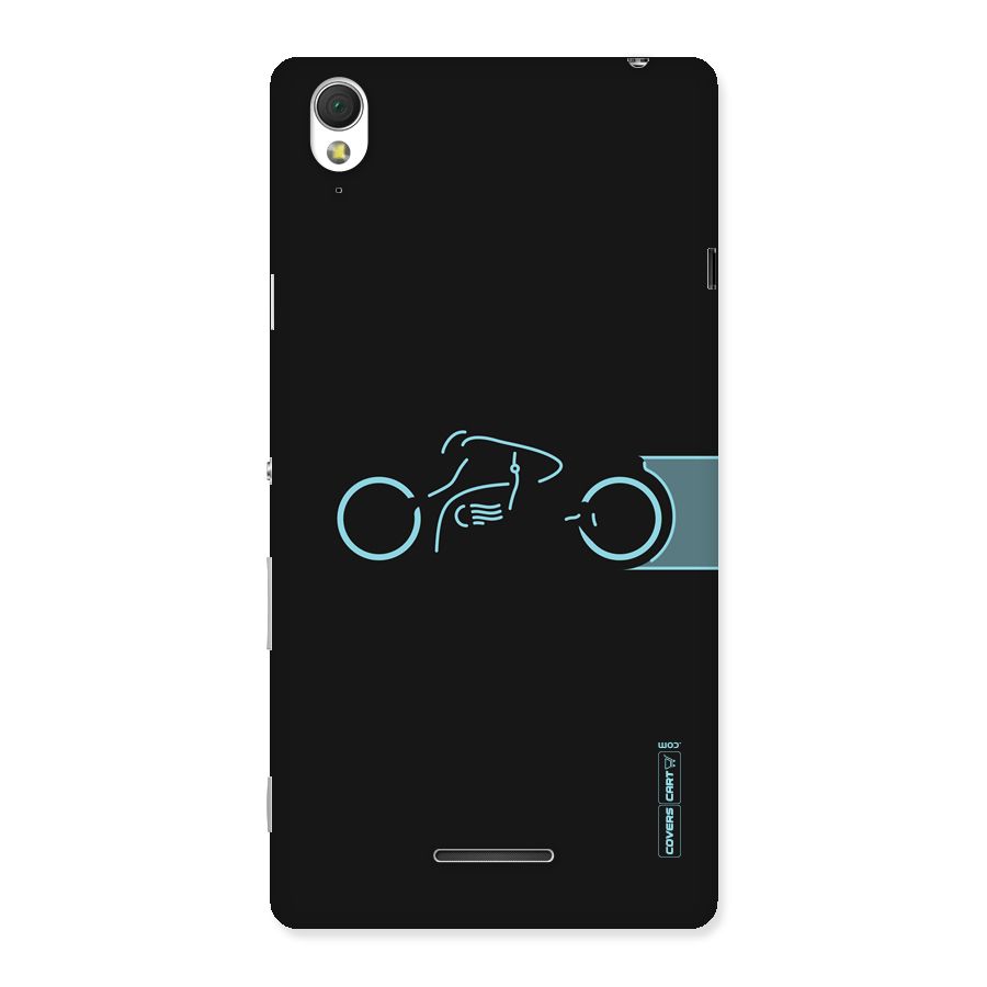 Blue Ride Back Case for Sony Xperia T3