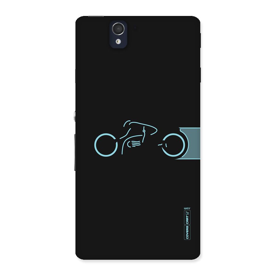 Blue Ride Back Case for Sony Xperia Z