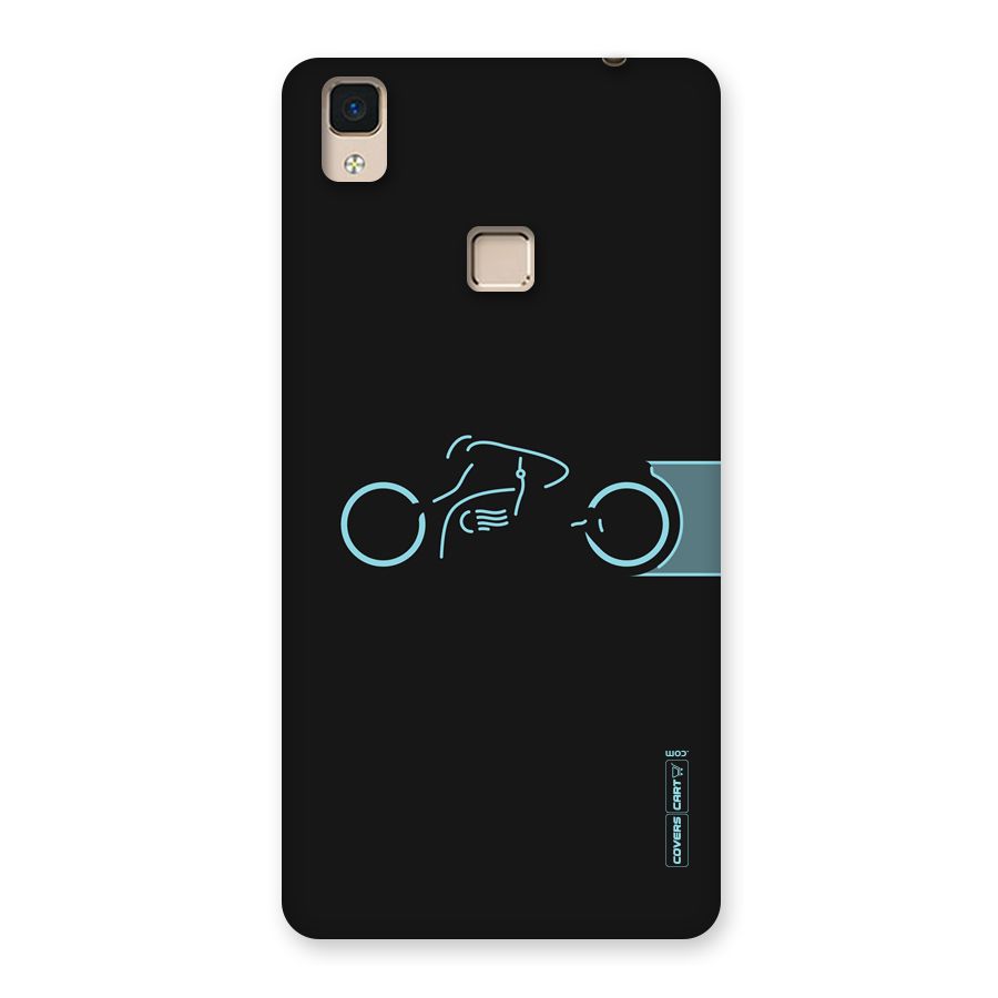 Blue Ride Back Case for V3 Max