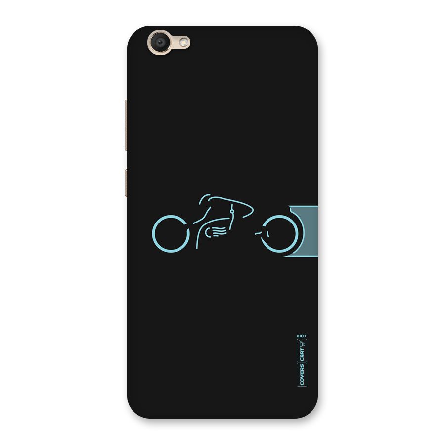 Blue Ride Back Case for Vivo V5