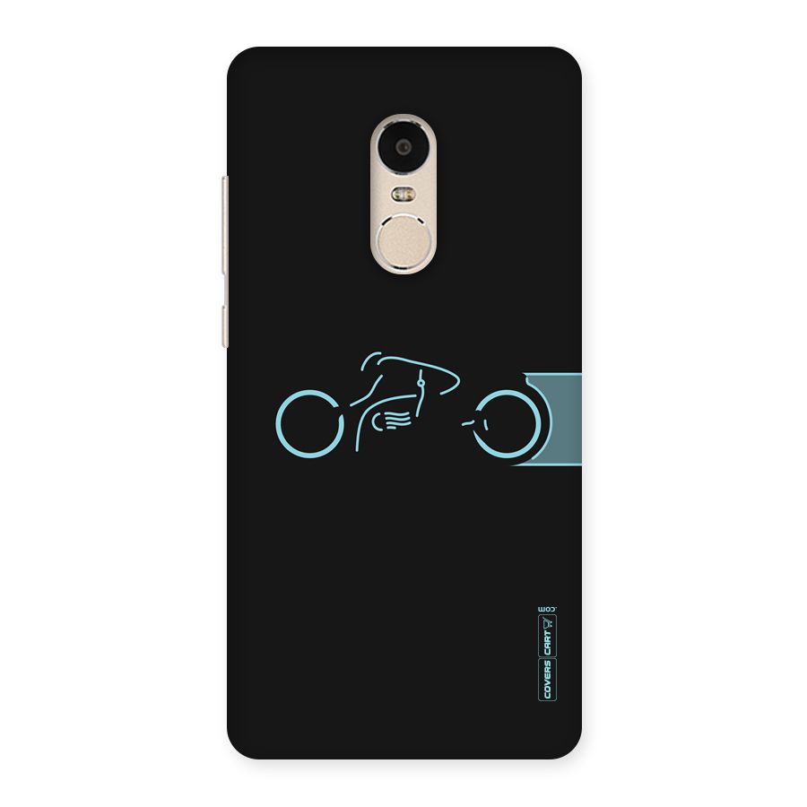 Blue Ride Back Case for Xiaomi Redmi Note 4