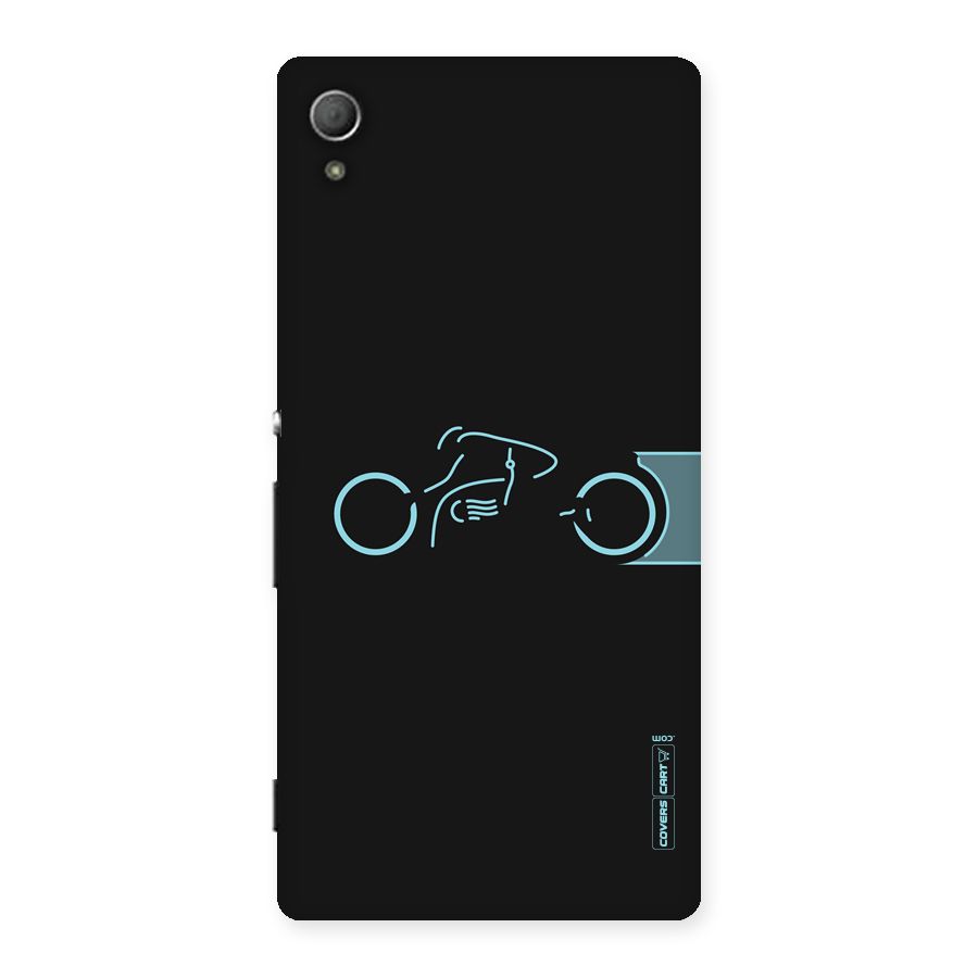 Blue Ride Back Case for Xperia Z4