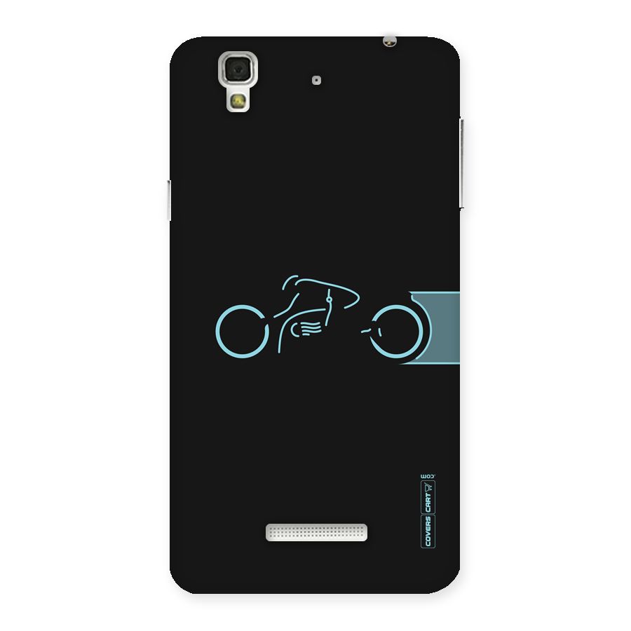 Blue Ride Back Case for Yu Yureka