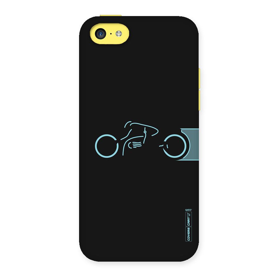 Blue Ride Back Case for iPhone 5C