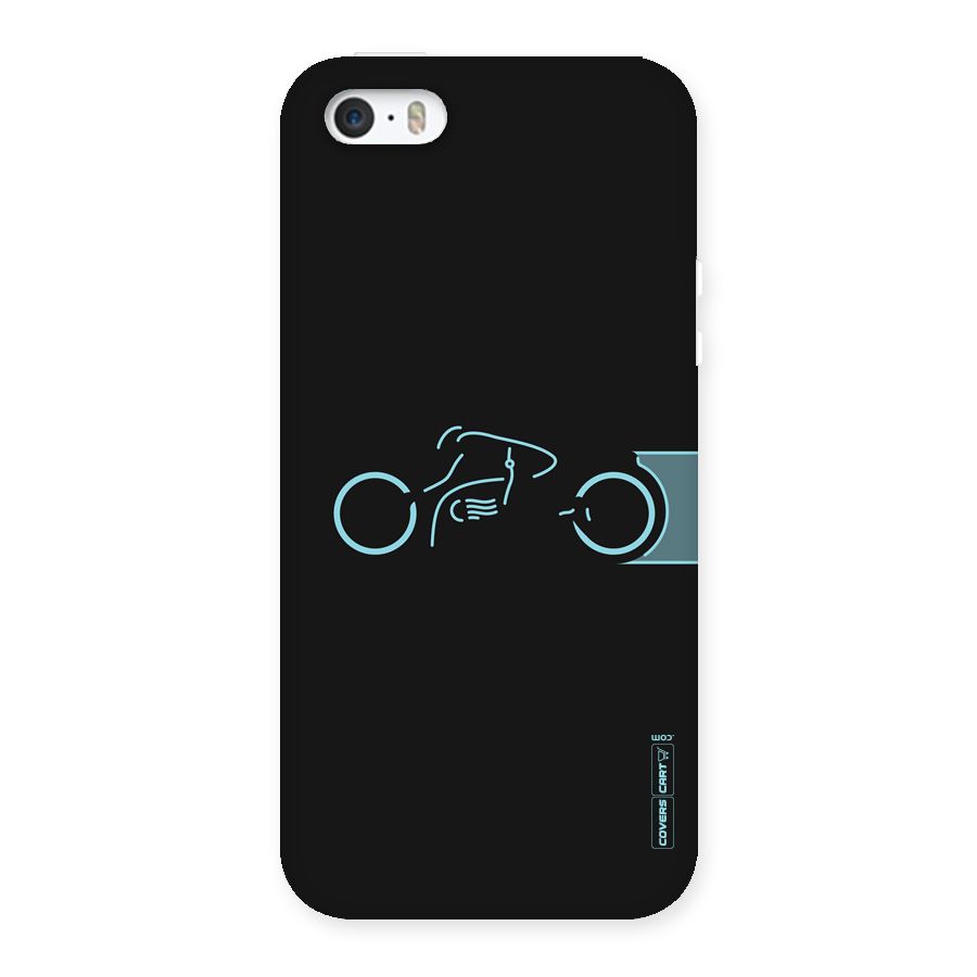 Blue Ride Back Case for iPhone 5 5S