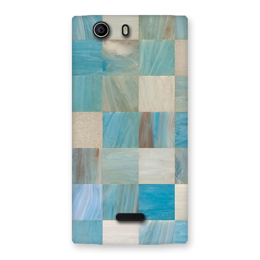 Blue Tiles Back Case for Canvas Nitro 2 E311