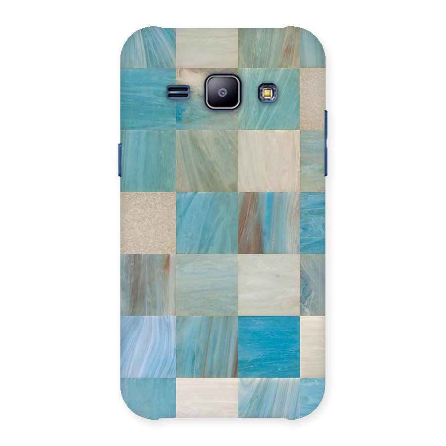Blue Tiles Back Case for Galaxy J1