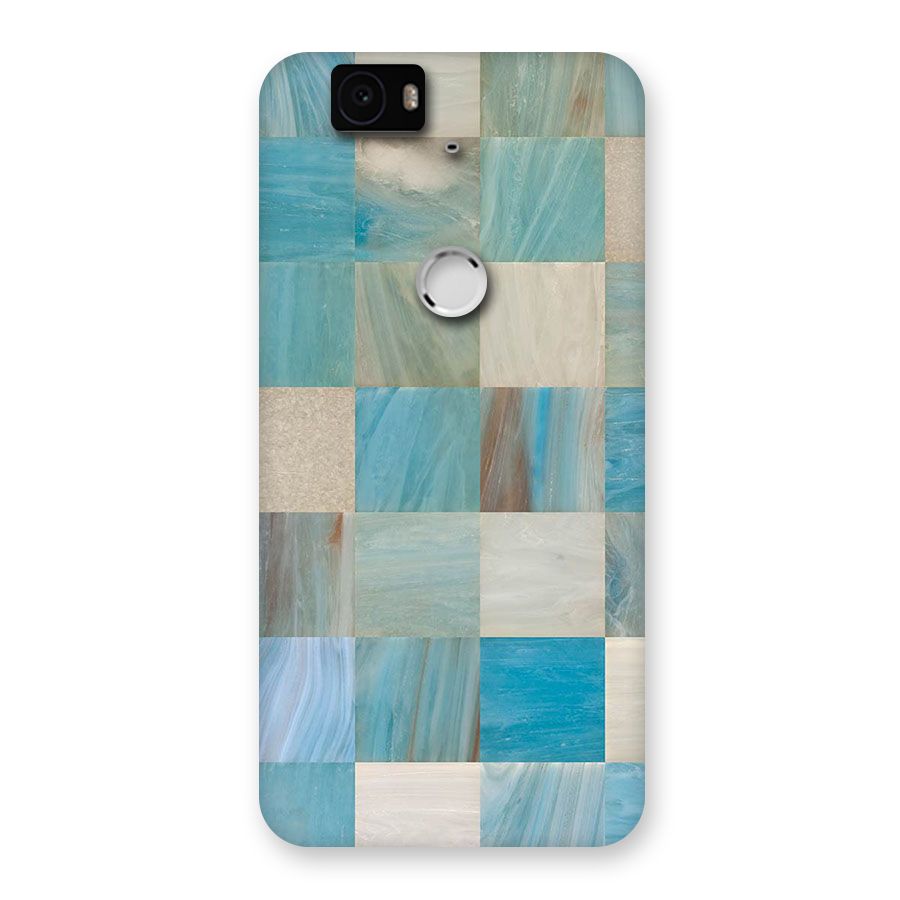 Blue Tiles Back Case for Google Nexus-6P