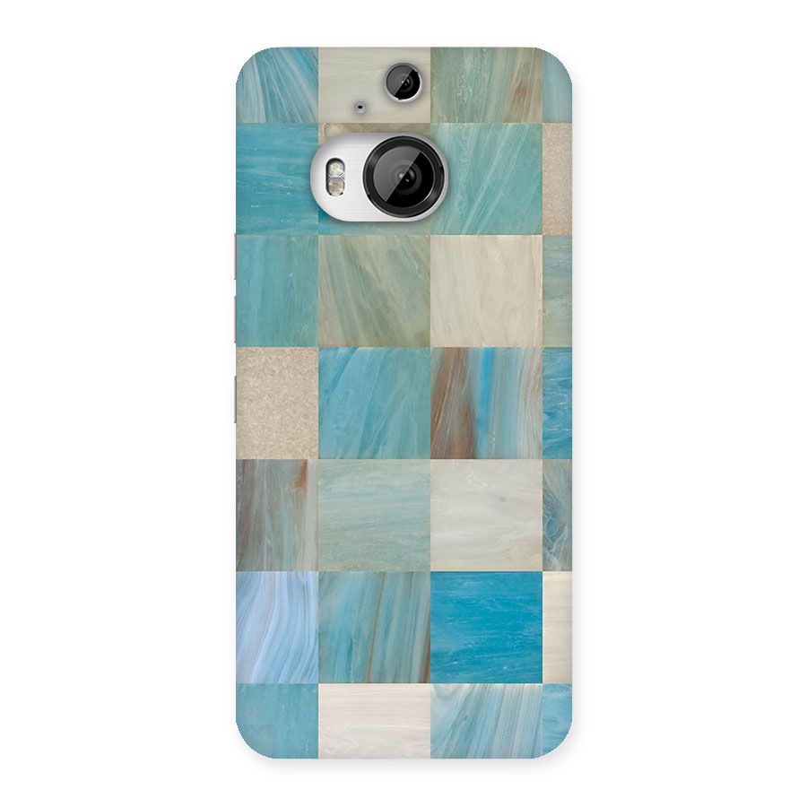 Blue Tiles Back Case for HTC One M9 Plus