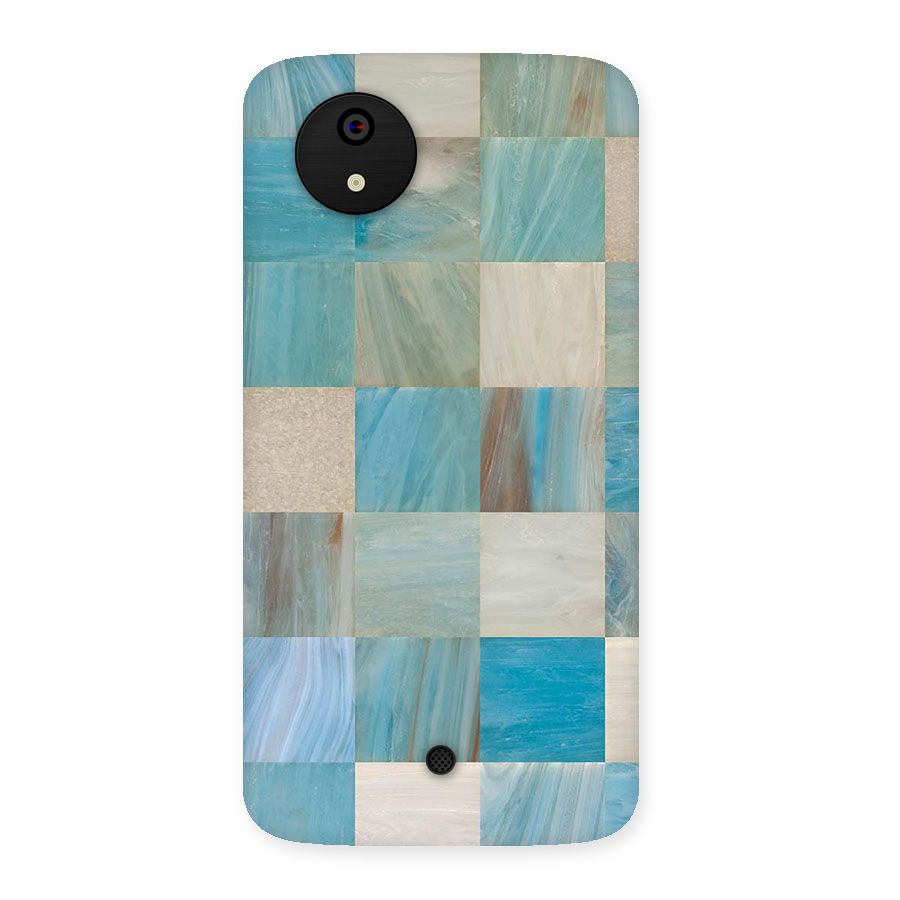 Blue Tiles Back Case for Micromax Canvas A1