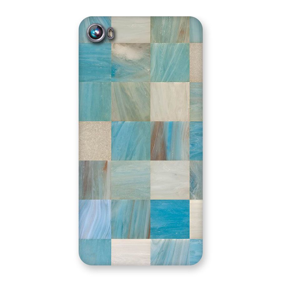 Blue Tiles Back Case for Micromax Canvas Fire 4 A107