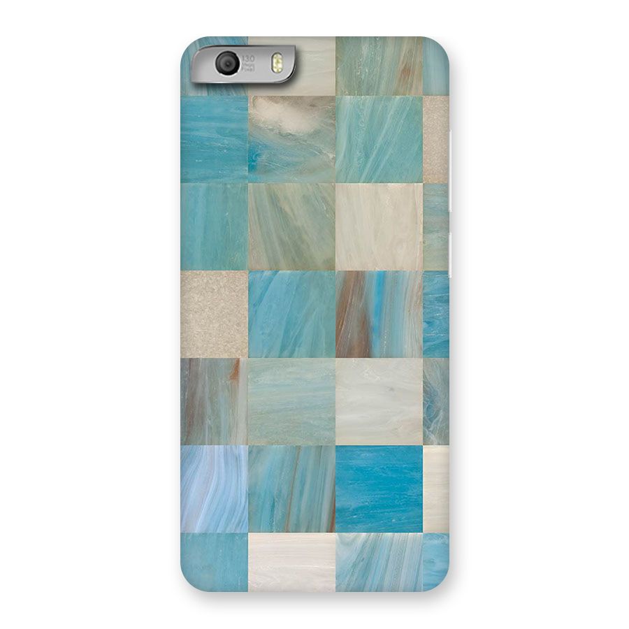 Blue Tiles Back Case for Micromax Canvas Knight 2