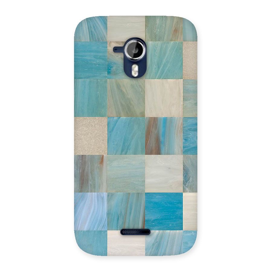 Blue Tiles Back Case for Micromax Canvas Magnus A117