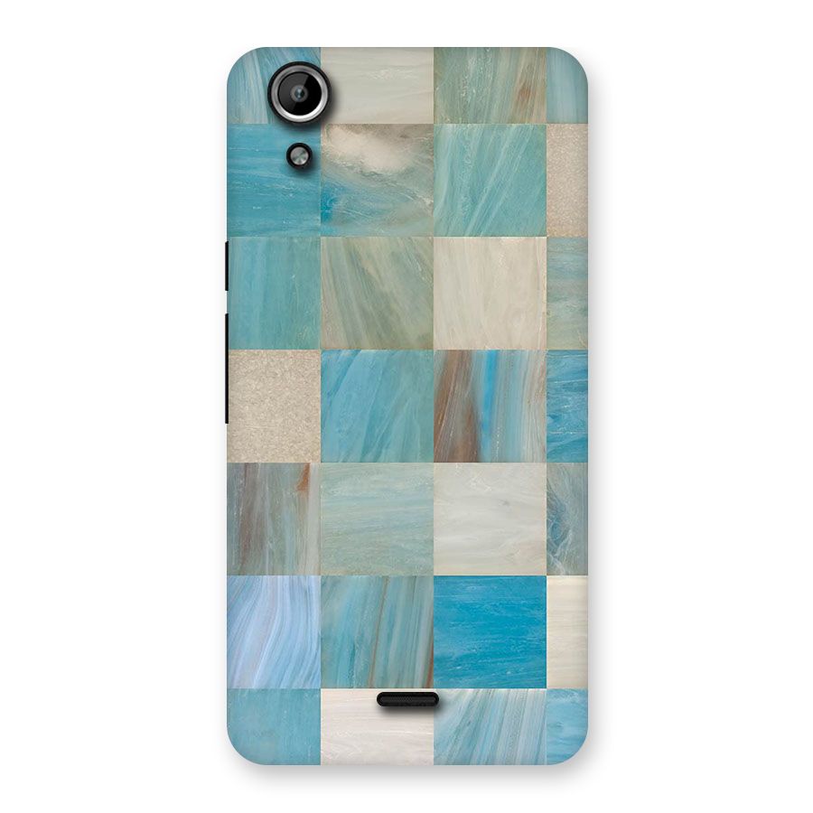 Blue Tiles Back Case for Micromax Canvas Selfie Lens Q345