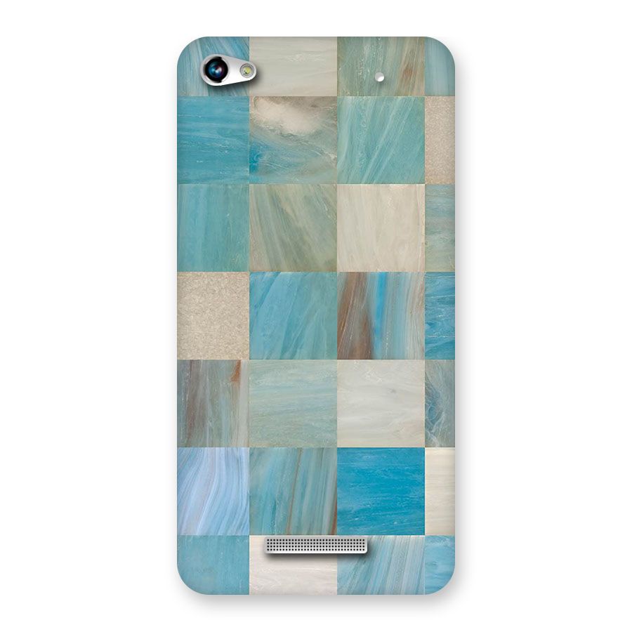 Blue Tiles Back Case for Micromax Hue 2