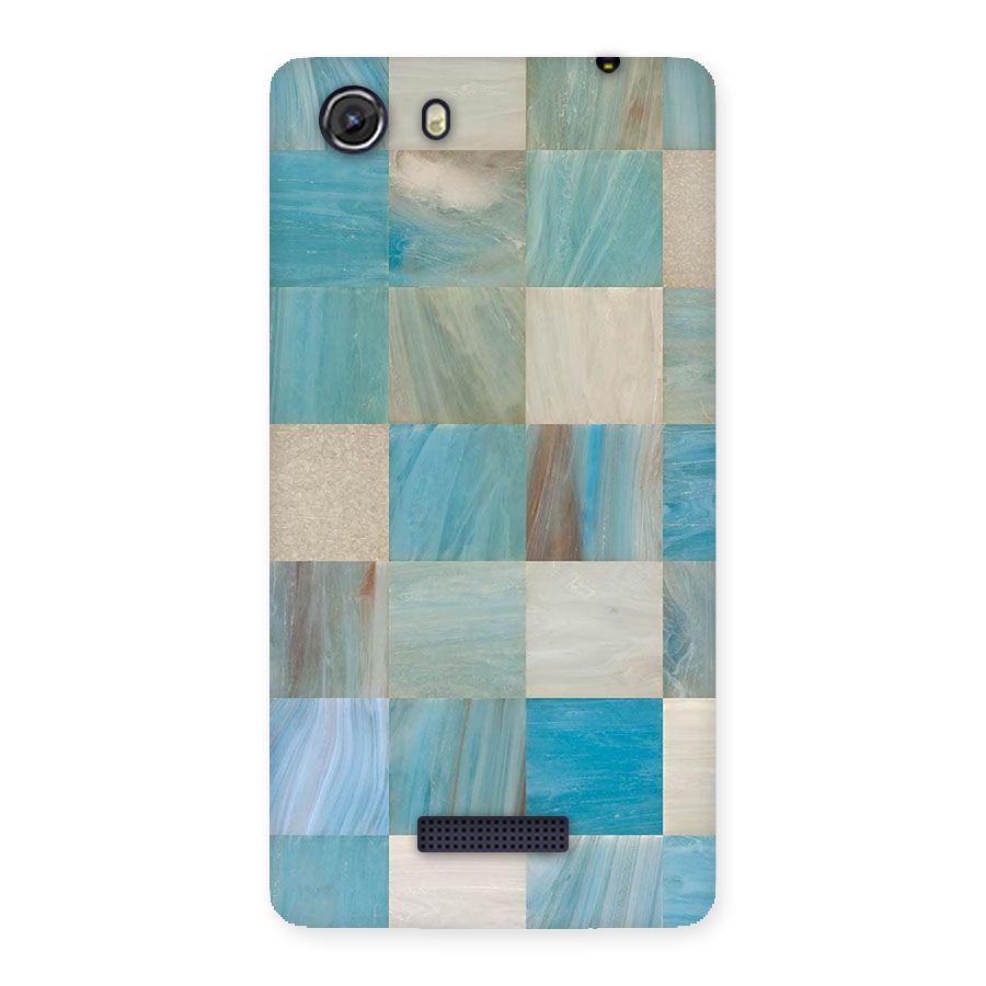 Blue Tiles Back Case for Micromax Unite 3