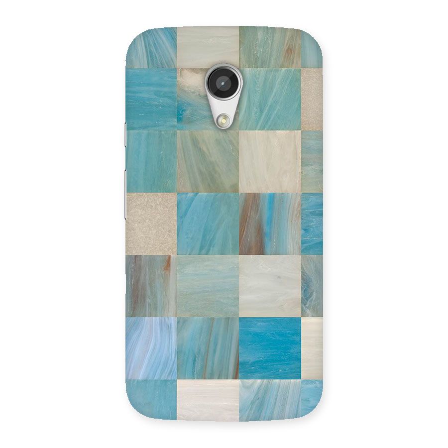 Blue Tiles Back Case for Moto G 2nd Gen