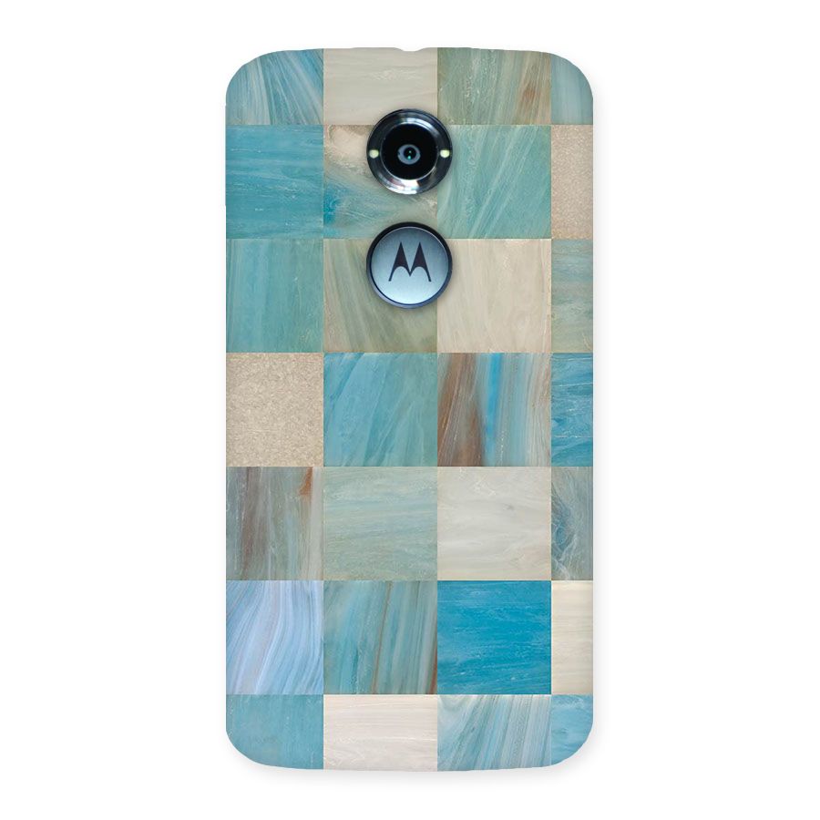 Blue Tiles Back Case for Moto X 2nd Gen