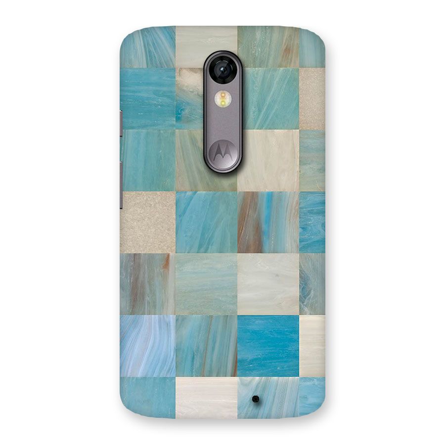 Blue Tiles Back Case for Moto X Force