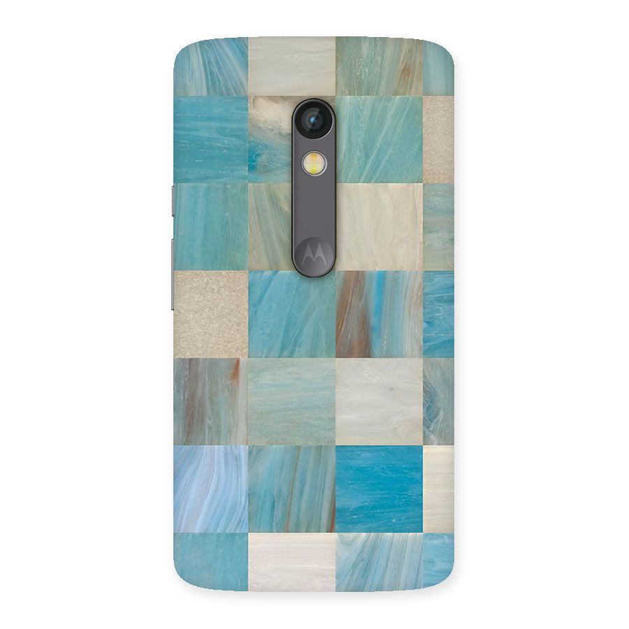 Blue Tiles Back Case for Moto X Play