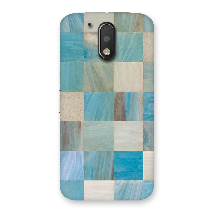 Blue Tiles Back Case for Motorola Moto G4