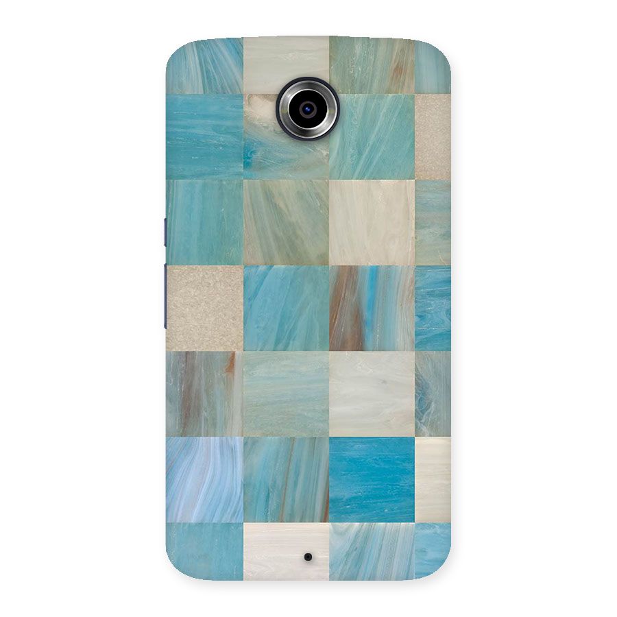 Blue Tiles Back Case for Nexsus 6