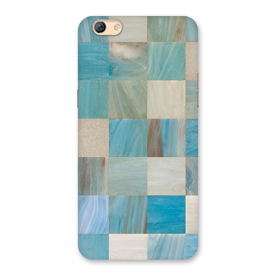 Blue Tiles Back Case for Oppo F3 Plus