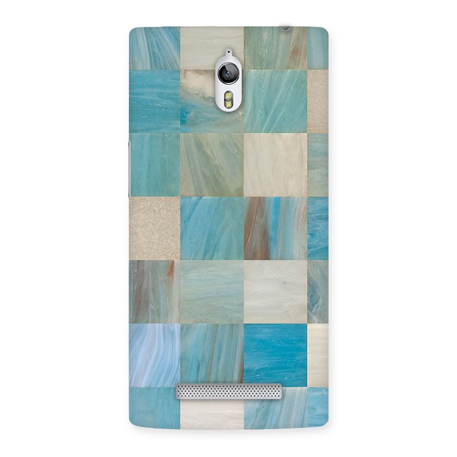 Blue Tiles Back Case for Oppo Find 7